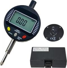 Electronic Digital Dial Gauge,with A Range of 0.5in/12.7mm and A Digital Indicator Accuracy of 0.01mm/0.0005 