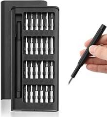 25-in-1 Small Precision Screwdriver Set,Professional Magnetic Mini Repair Tool Kit for Phone, Computer,Ring Doorbell,Watch, Laptop,Eyeglass,Electronic