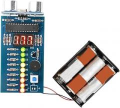 Dc 4.5-6V Ultrasonic Rangefinder Reversing Alarm Ultrasonic Rangefinder Alarm Module Soldering Practice DIY Electronic Kit