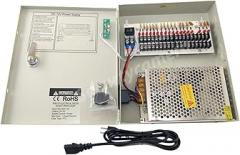 Evertech 16 Channel Power Supply Distribution Box 12V DC for CCTV Security Cameras