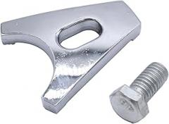 Car Distributor Clamp Chrome Billet Aluminum Distributor Clamp Hold Down for Chevy SBC BBC SB BB HEI Electronic