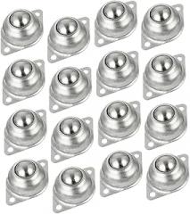 KICHOUSE 16pcs Transfer Bearings Rotation Casters for Furniture Movement for Electronics and Machinery Transport