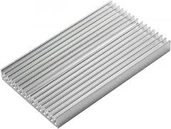 Aluminum Alloy PCB Heat Sink Radiator Plate Silver Cooling Block for Ic Chip High Thermal Dissipation Cooling for Electronic Components