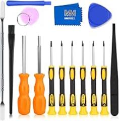 MMOBIEL Professional Repair screwdriver Toolkit compatible with Nintendo Switch 3DS and Wii NES SNES DS Lite GBA GameCube