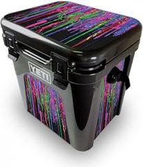 MightySkins Skin Compatible with Yeti Roadie 24 Hard Cooler - Drips | Protective Viny wrap | Easy to Apply and Change Style | Made in The USA