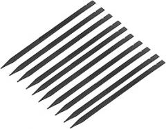 10PCS Plastic Spudger Pry Bar Pointed Flat Head Electronics Opening Tool Double Ends Nylon Material Antistatic Operation with 10PCS Set for Mobile Phone Computer PCB Repair