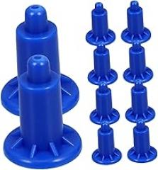 Unomor 10pcs Non Slip Plastic Feet for Electronic Scales Stool Bench Desk Bed Cabinet Sofa Chair Accessories