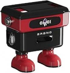 WiFi Router Box - Robot Desk Stand, Hidden Cable Management, Multifunction Network Organizer | for Study Room Office Lounge TV Cabinet Internet Modem Shelf Media Storage Display Electronics