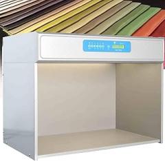 Light Box Textile Printing Color Matching Cabinet, Six Light Sources for Lab Color Matching Light Box, Color Assessment Cabinet Led Color Light Boxes : D65 Tl84 Uv F Cwf U30