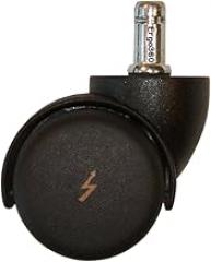 ESD Electrostatic Discharging Chair Caster Wheels Help Dissipate Static Charges That Can Damage Electronics (5 Piece Set)