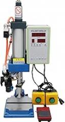 110V 440Lb/200KG Desktop Pneumatic Punch Press Machine - Digital Display Controller, 0.6