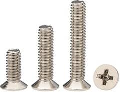 100pcs/lot M1.2 .6 .7 M2 .5 M3 M4 KM Screw Nickel Plated Electronic Repair(6mm x100pcs,M1.7)