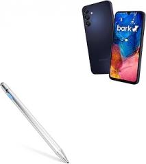 BoxWave Stylus Pen Compatible with Bark Phone A15 (6.6 in) - AccuPoint Active Stylus, Electronic Stylus with Ultra Fine Tip - Metallic Silver