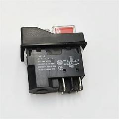YH02-A 4Pins/5Pins Electromagnetic Starter Push Button Switches 16A AC250V IP55 Waterproof Machine Garden Tool Can Replace KJD17 (Color : 4 Pins)
