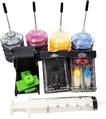 664 XL 664XL Refillable Ink Cartridge Compatible for HiP664 for Hip Deskjet 1115 2135 3635 2138 3636 3638 4535 4536 4538 4675 4676 New 2026 High for Reliable Electronic Component