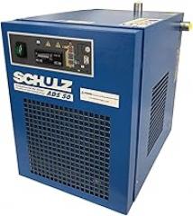 Schulz ADS-50-UP Non-cycling Compressed Air Dryer, Blue; Electronic Controller; 115V; 232 PSI Max Inlet Pressure; Single Phase Circuit; 50 CFM