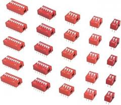 Cabilock 35pcs Dip Toggle Slide Switch Electronic Configuration Coding for Circuit Premium Versatile for Various Electronic Devices