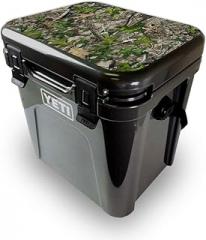 MightySkins Skin Compatible with Yeti Roadie 24 Hard Cooler LID ONLY - HTC Green | Protective Viny wrap | Easy to Apply and Change Style | Made in The USA