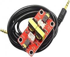 Stereo Audio Isolator Vehicle Common Ground Suppression Interference Noise Isolation Module Transformer Coupler New 2025 Arrival for Reliable Electronic Component, Precision