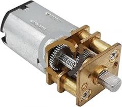 1PCS 15-4000rpm Dc3v/6v/12v N20 Metal Gearbox Speed Reduction Gear Motor for Electronic Lock Smart Car φ3x4.4mm Shaft