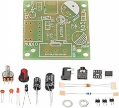 LM386 Audio Amplifier Mini Smart Electronic DIY Module Kit Super Board 1.46 x 1.61in 12V FR4‑A PCB 3