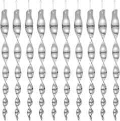 Silver Reflective Bird Repellent Rods Bird Deterrent, Keeping Birds Away, 10Pcs Accessory
