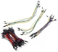 130pcs Male to Female Jumper Wires Kit DIY Breadboard Wire Solderable Breadboard Cables for Electronic Components Multicolored Assorted Kit