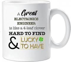 Electronics Engineer Appreciation Gift For Electronics Engineer Retirement Gift, Funny Electronics Engineer Gifts Retirement Coffee Mug Cowoker, Friends
