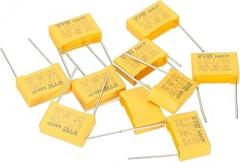 PATIKIL Safety Capacitors, 10 Pack 0.22uF AC 310V 15mm Pin Pitch 18x12x6mm Polypropylene Film Capacitor Assortment Kit for DIY Electronic Products