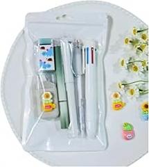 New Gradient Color 6-1 Stationery Correction Tape Highlighter Pencil Eraser Portable Ballpoint Pen Study Tools New 2026 High for Reliable Electronic Component, Precision, Stable Performance