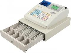 Cash Register,Electronic Commercial Register with Cash Drawer and Dual Display,Receipt Printer,Business Cash Register,Versatile Steel Cash Drawer for Store/Market/Mall