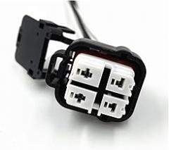 4Pin Auto Fuel Gasoline Pump Assembly Waterproof Plug Female Electronic Connector Wiring Harness Compatible With Ma~da DJ70421Y-2.2-21