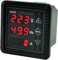 GV23 Digital Display AC Parameter Instrument Diesel Gas Engine Generator Controller