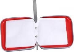 Capacity CD Storage Bag Slot Disc Organizer Pouch Plastic Dvd Holder for Home Car Compact Space Saving for Organized Media Collection