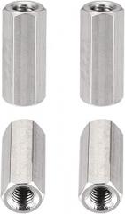 M5x20mm(DXL) - Hex Standoff Spacer Nuts -4Pack- Good for Electronic Machine - 304 Stainless Steel Coupling Screws