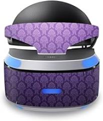 MightySkins Skin Compatible with Sony Playstation VR wrap Cover Sticker Skins Antique Purple
