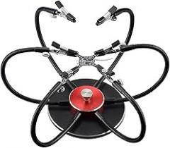 The third hand Rotatable chassis universal soldering station electric soldering iron soldering solder auxiliary fixture electronic circuit board maintenance operating table(Rotatingchassis[Desktop]])