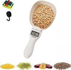 Electronic Measuring Spoon, Food Digital Measuring Scoop Scale 800g / 0.1g High Precision with LCD Screen, Upgrade Display Electronic Measuring Spoon for Daily Meals (1PC)