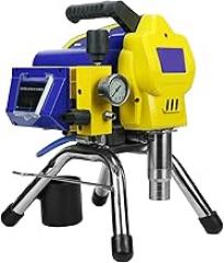 Paint Sprayer, Multifunctional Plunger Sprayer, Automatic Stop When The Gun Is Turned Off, Digital Voltage Display, DC Motor, Electronic Regulation,Durable Construction