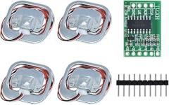 Human Scale Load Cell Sensors + Hx711 Ad Module Sensor Electronic Scale Weighing Pressure Sensor DIY Kit