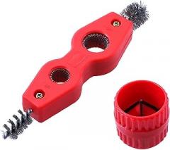 4-in-1 Copper er and Reamer Set Polishing Tubing Chamfer Tube Inner/Outside Deburring Reamer for PVC PPR Copper Brass Aluminum s