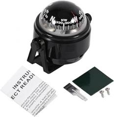 Boat Com Pass Multi Purpose Truck Com Pass Adjustable Survival Compass Car Compass Marine Electronic Navigation Fits Boat Caravan Truck Electronic Sea Com Pass