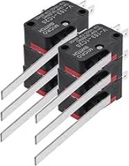 6pcs V-153-1c25 Lever Micro Switch Waterproof Limiting Switch for Home Electronics Appliances