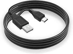 SLLEA (6FT) USB Battery Charger +Data Cable Cord Lead for Panasonic Camcorder HX-DC2 HX-DC10