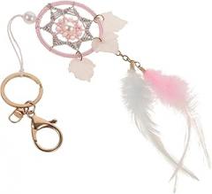 Milisten Dream Catcher Hanging Pendant Boho Wall Decor Indoor Hanging Ornaments for Bedroom Living Room Home Adornment