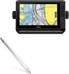 BoxWave Stylus Pen Compatible with Garmin echoMAP UHD2 93sv - AccuPoint Active Stylus, Electronic Stylus with Ultra Fine Tip - Metallic Silver