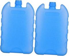 Mikinona Ice Blocks 2pcs Air Conditioner Fan Cooler Freezer Packs Reusable Ice Pack for Lunch Boxes