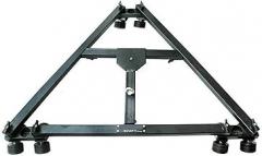 FLYCITY Swift Professional Heavy Duty Camera Tripod Dolly with Wheels for DSLR Video Photography Film (FC-SWFT-P) | Compatible with Track & Jib