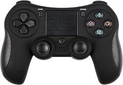 JAR-OWL 2019 New PS4 Controller Gamepad, Wireless Controller for Playstation 4 Game, Touch Panel Joypad with Dual Vibration Support Playstation 4, Pro/Slim PS4, PC, Laptops (Black)