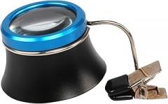 Watch Repair Magnifier Clip-On Eyeglass Magnifier Jeweler Magnifying Glass Loupe Lens Clip Magnifying Glass for Jewelry Watch Repair Tool 20X